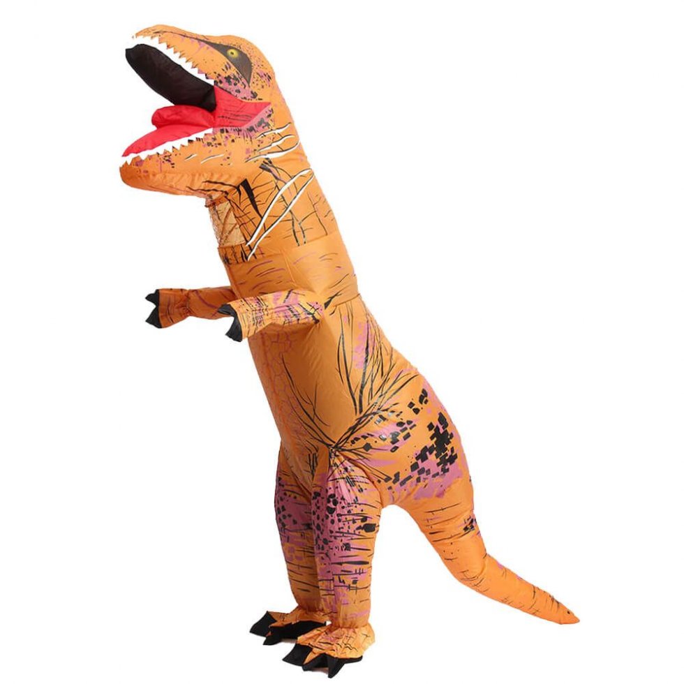 costume di Halloween da dinosauro