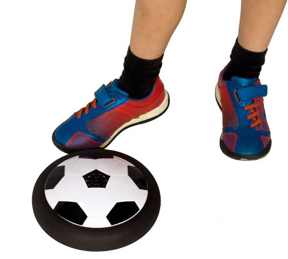 Pallone da calcio a casa - disco d'aria