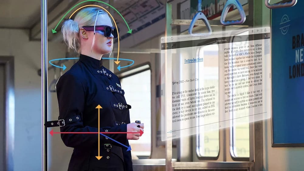 innovativi occhiali VR intelligenti per indossare inmno air 2