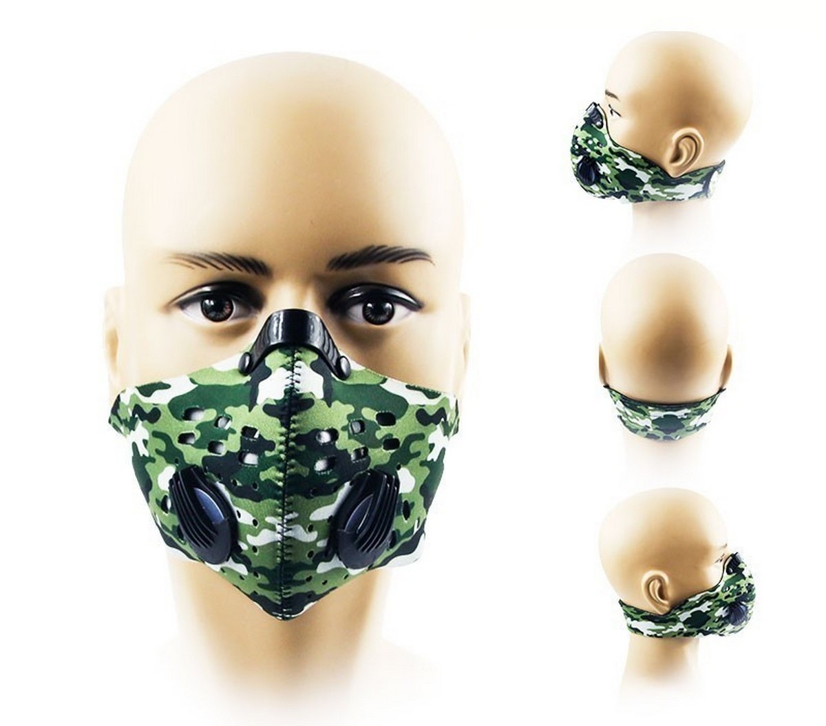 maschera facciale del respiratore
