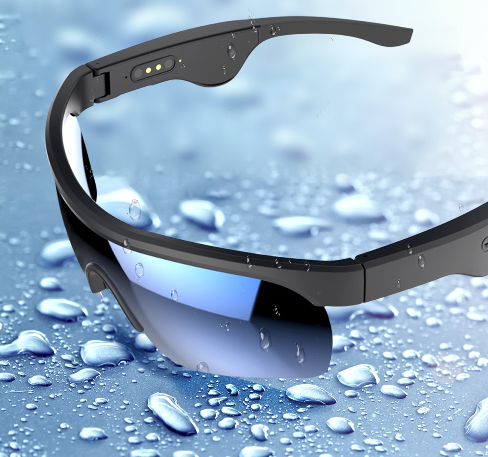 occhiali per lo sport audio occhiali da sole impermeabili audio bluetooth