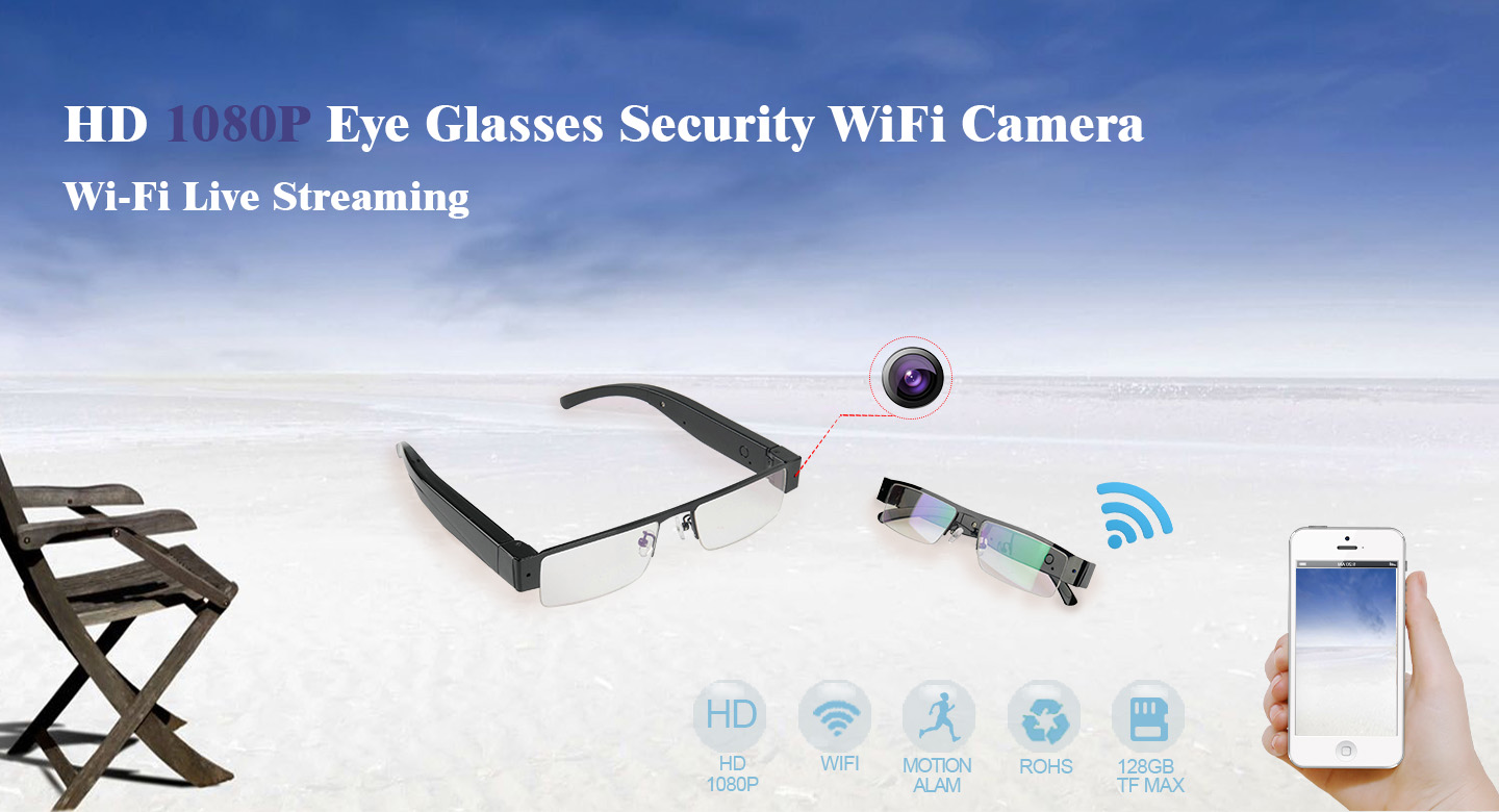 occhiali con telecamera wifi