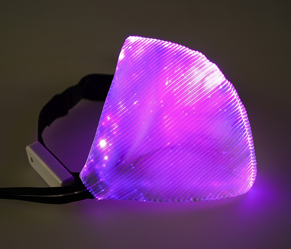 LED maschera viola