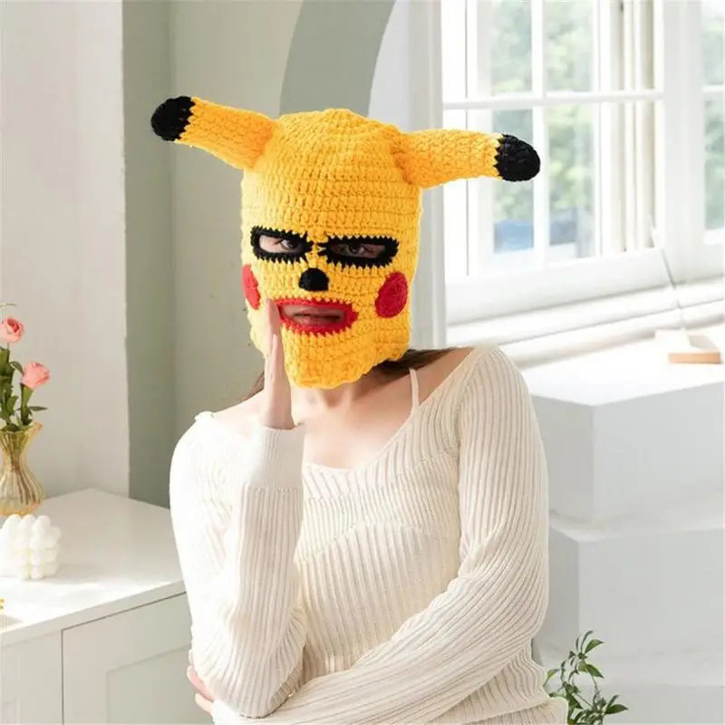 maschera da pikachu maschera per il viso con orecchie