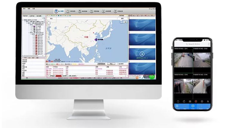 software piattaforma web app fotocamera per auto per smartphone