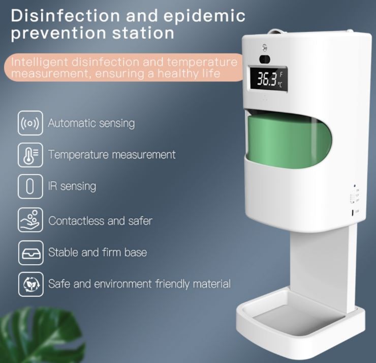Dispenser automatico di disinfezione