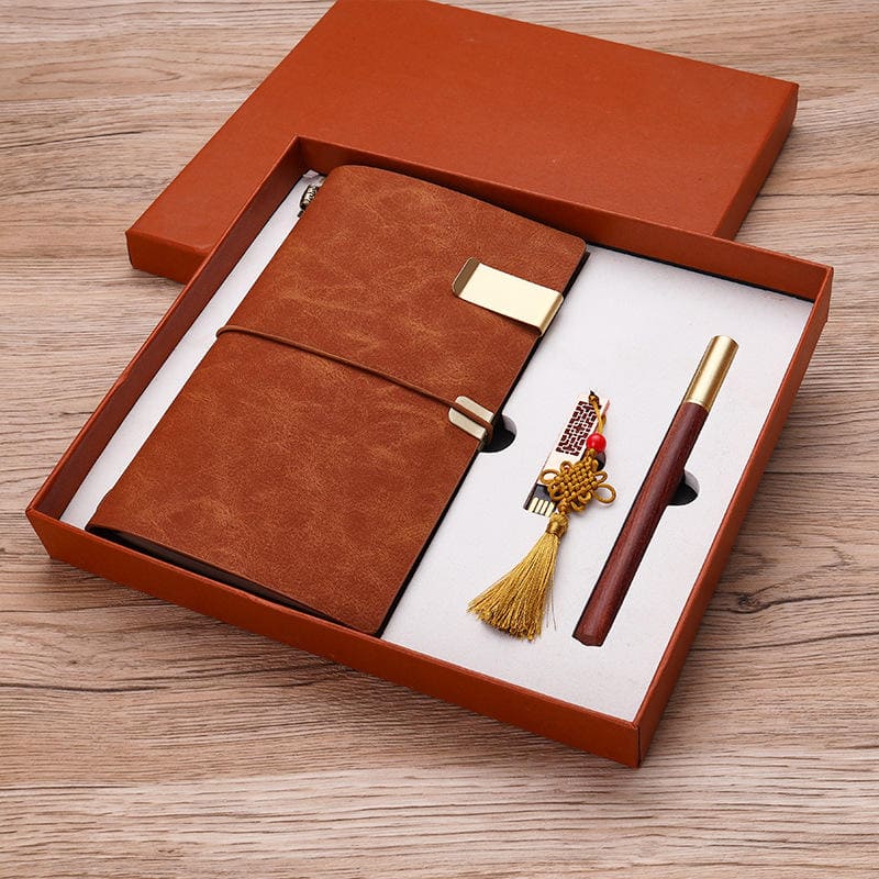 set regalo pen record regalo elegante di lusso per uomo donna in legno