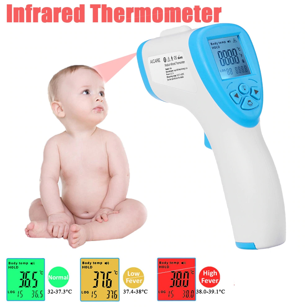 termometro a infrarossi con display