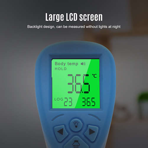 termometro senza contatto con display LCD