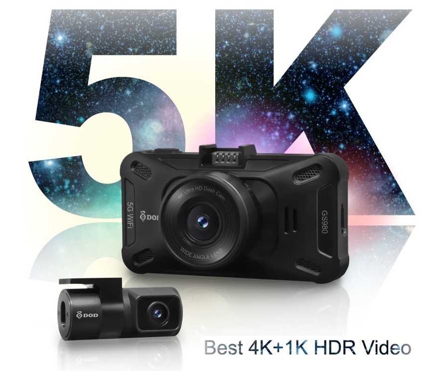 migliore fotocamera per auto dash cam 4k 5k dual DOD GS980D