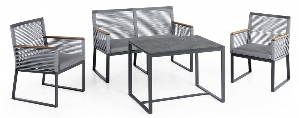 Sedute Per Terrazze In Metallo Per Esterni In Alluminio Moderne