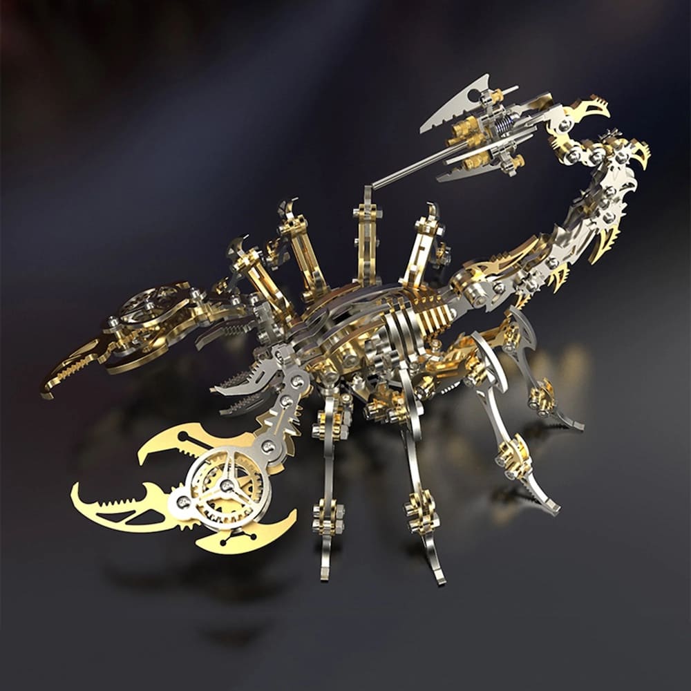Replica del puzzle 3D di uno scorpione