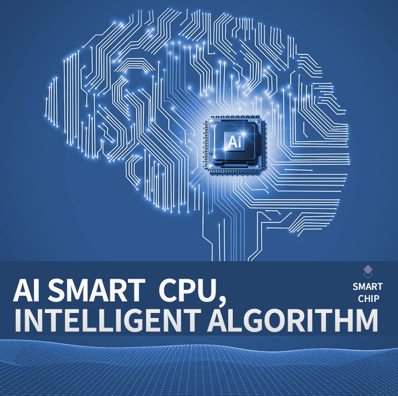 Chip CPU AI SMART - Algoritmo intelligente - Casco intelligente