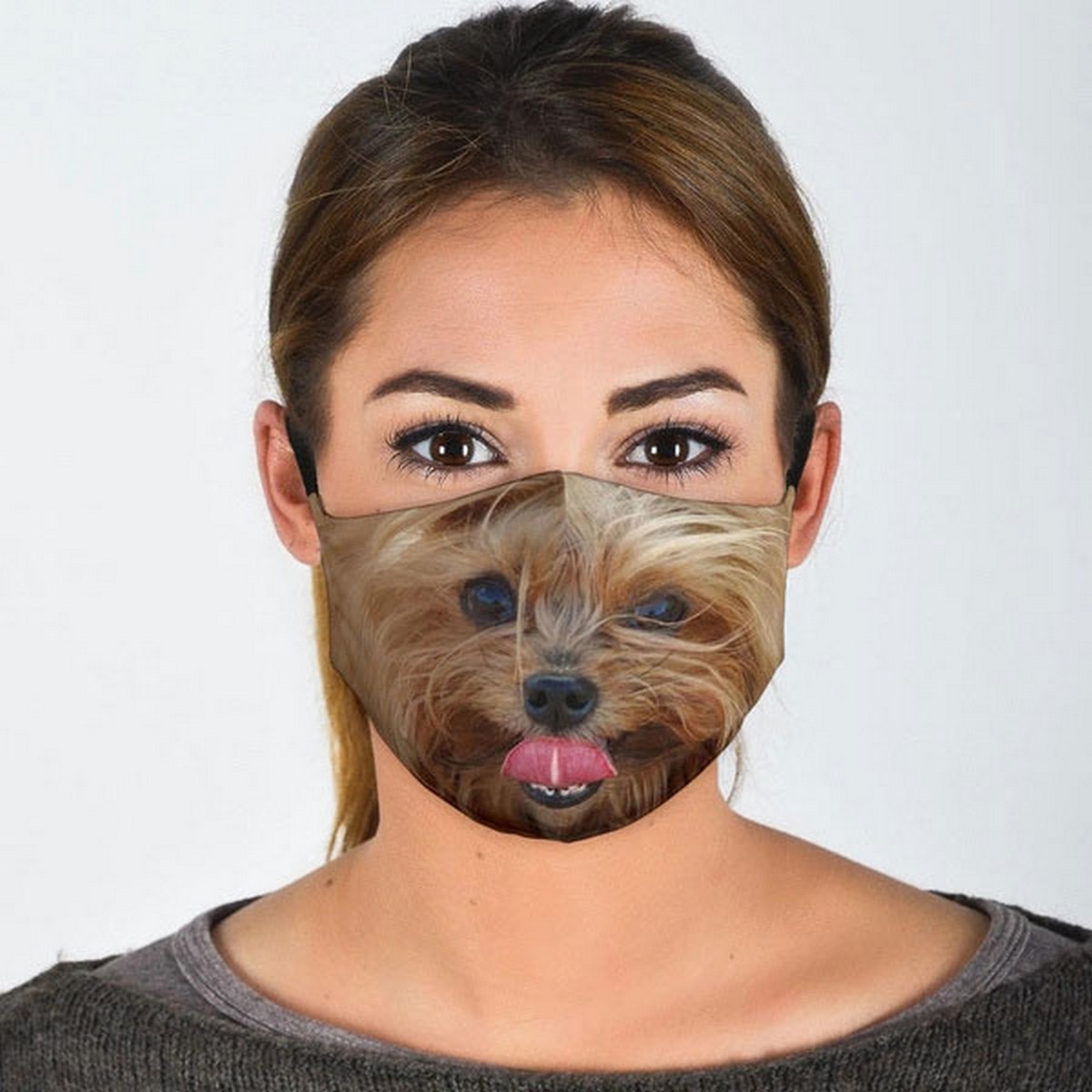 maschera viso yorkshire terrier