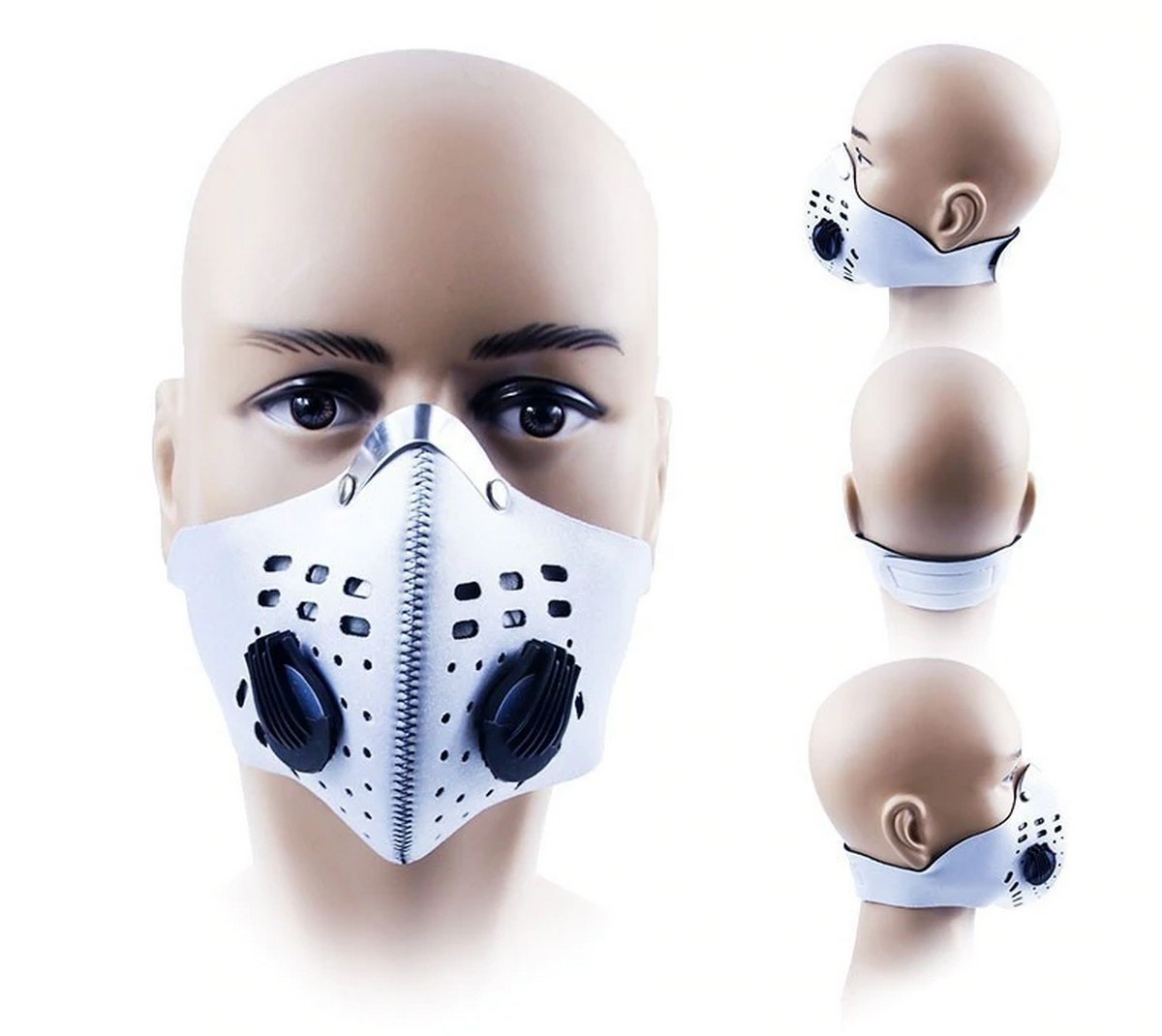 maschera respiratoria sportiva