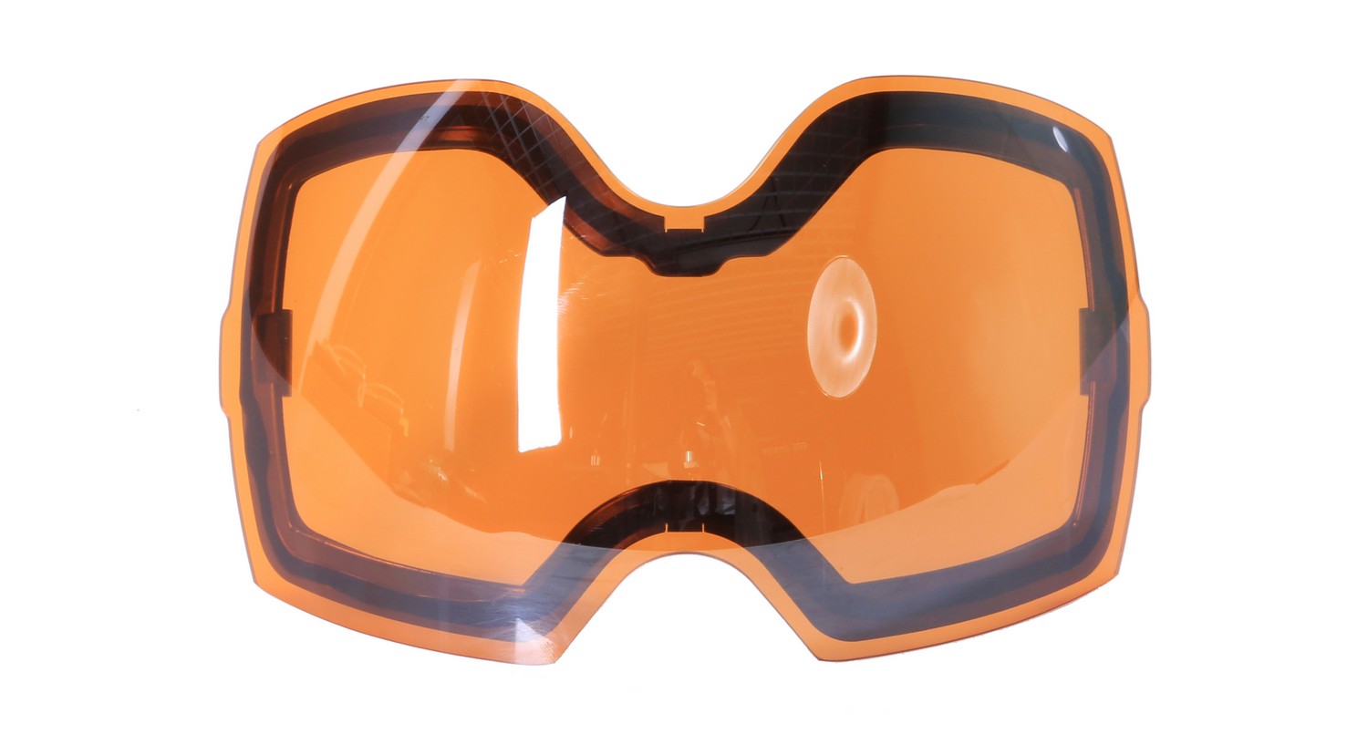 Vetro di ricambio arancione per maschere da sci