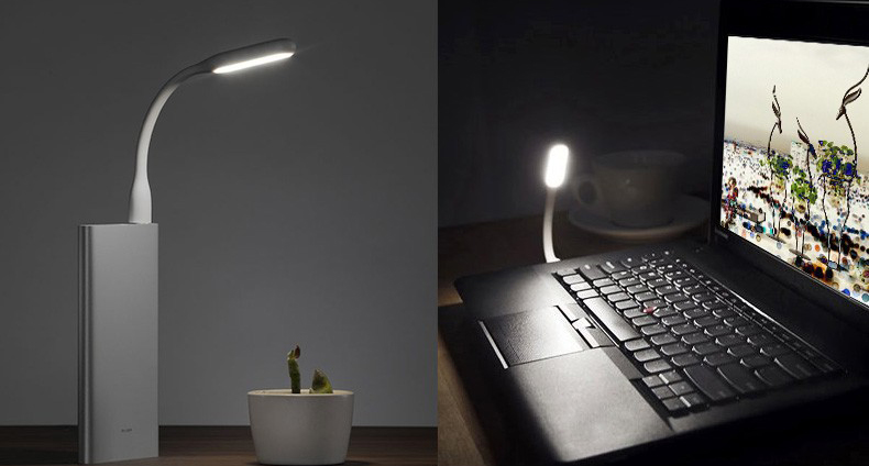 utilizzo della lampada LED USB