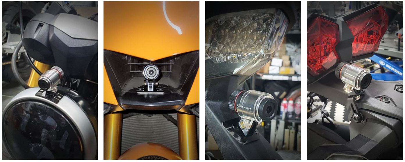 la migliore doppia fotocamera per una motocicletta