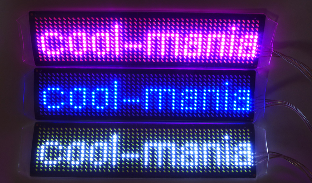 Striscia led RGB per camicia LED
