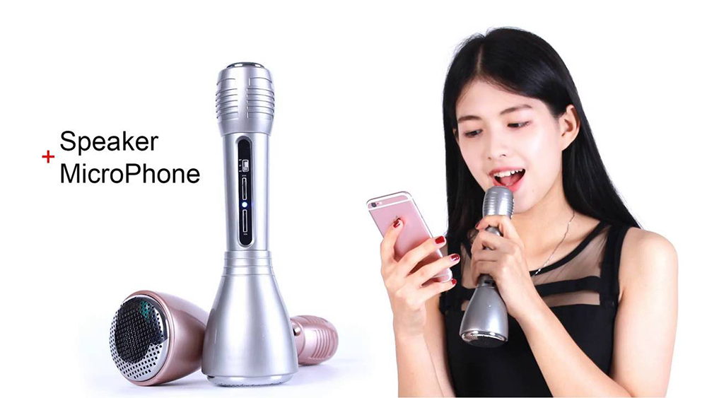 microfono per karaoke Bluetooth