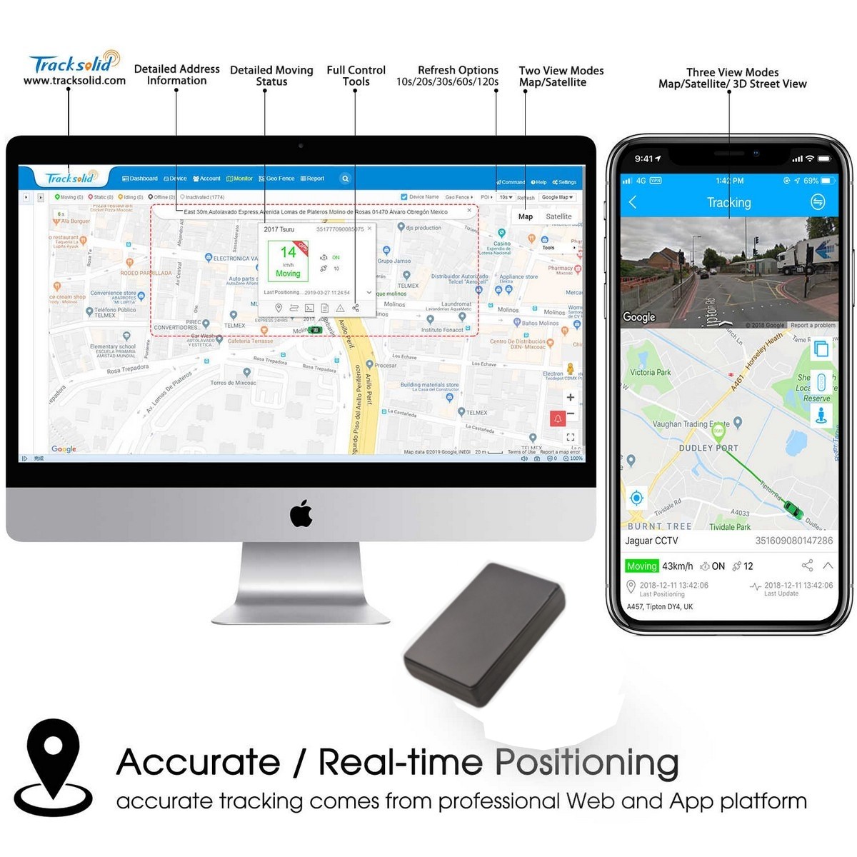 gps per il monitoraggio in tempo reale dei dispositivi di localizzazione GPS