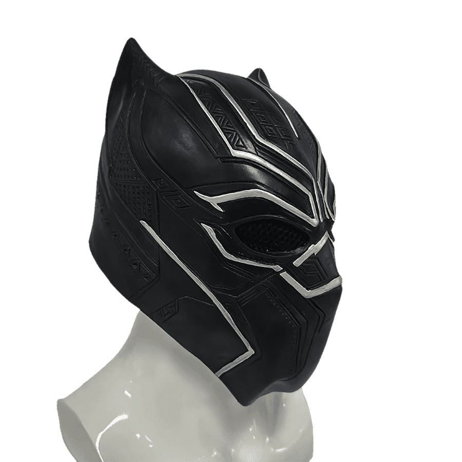 Maschera di carnevale nera della Pantera Nera
