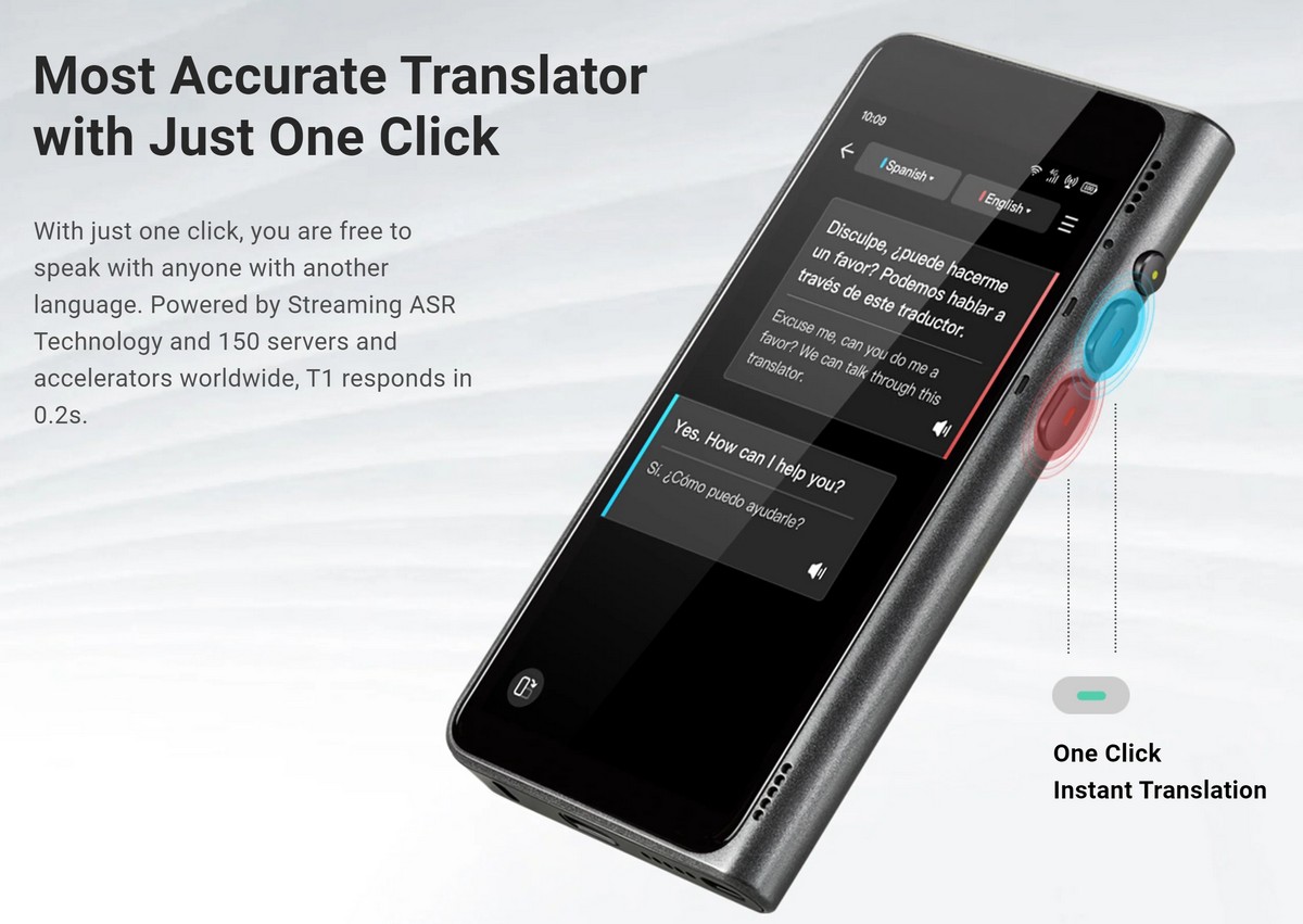 traduttore tascabile portatile t1