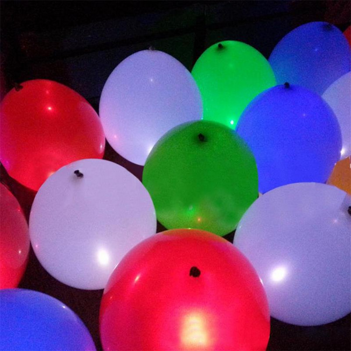Palloncini LED - palloncini luminosi luminosi - Set di 5 pz