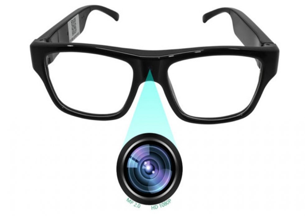 occhiali spia touch con fotocamera FULL HD e WiFi
