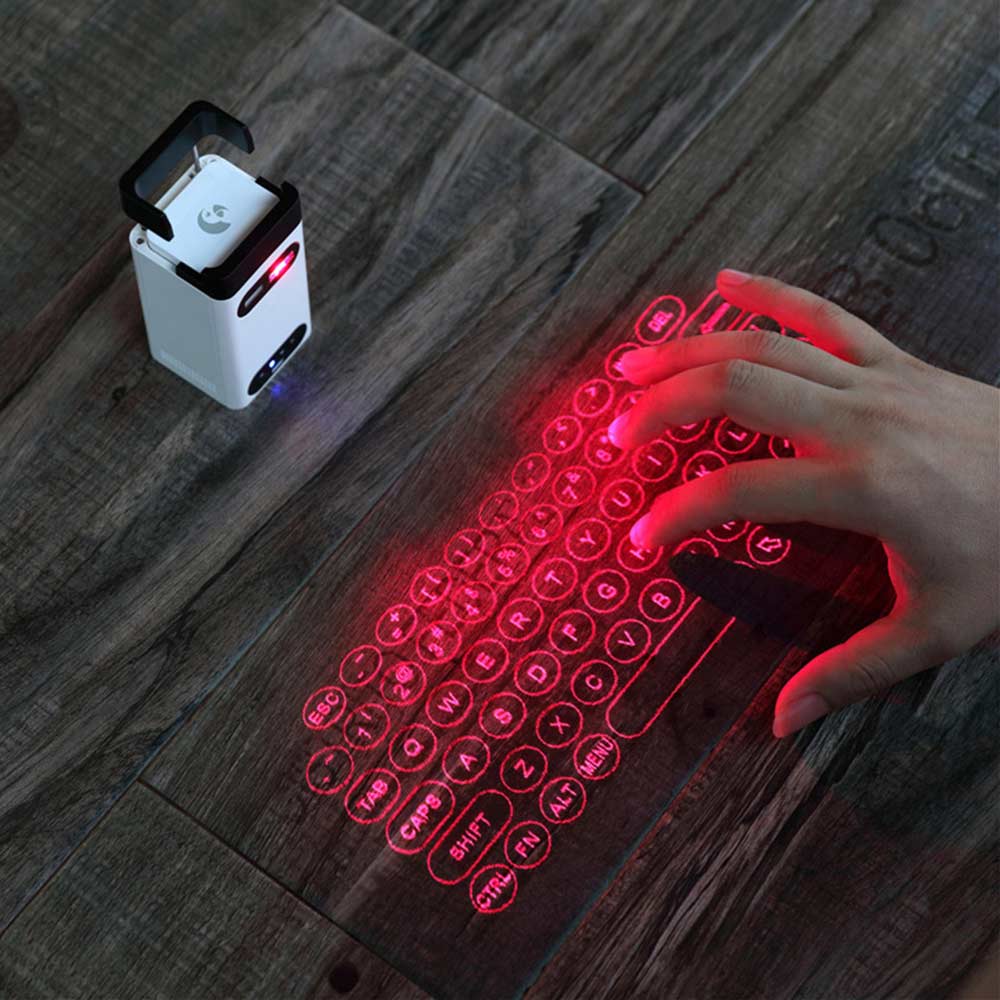 ologramma tastiera laser proiezione virtuale