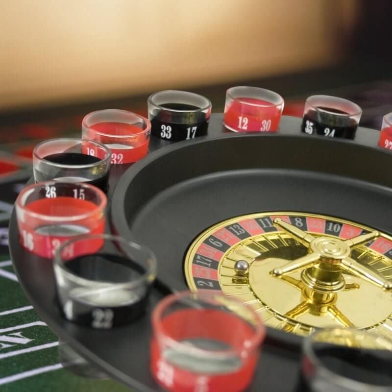 Shot roulette​ - Roulette di lusso per bere bicchieri di alcolici