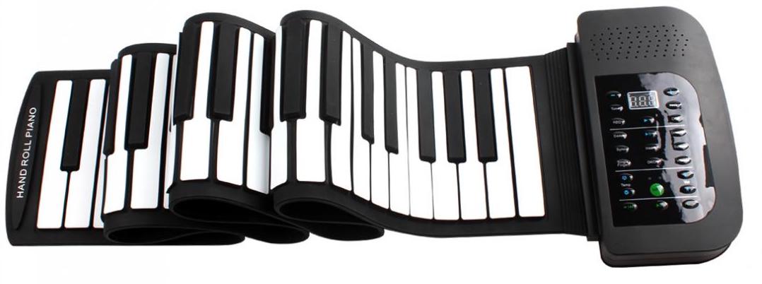 tastiera per pianoforte portatile roll up piano