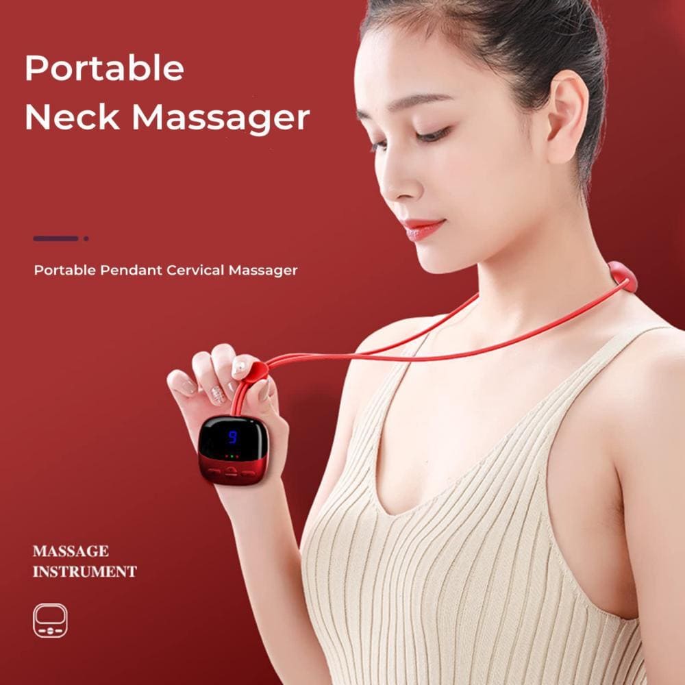 massaggio al collo - dispositivo per appendere il collo