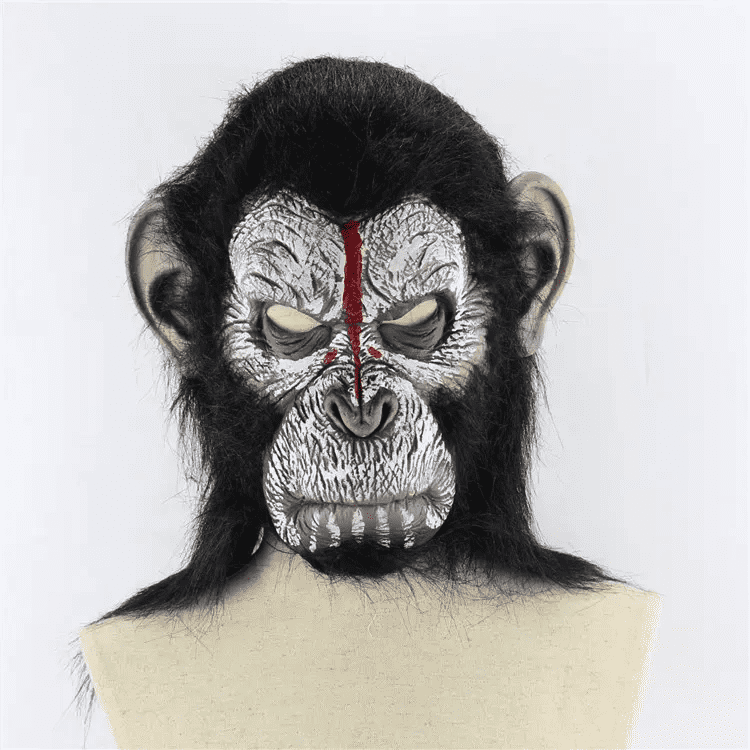 Scimmia della maschera di carnevale del pianeta delle scimmie