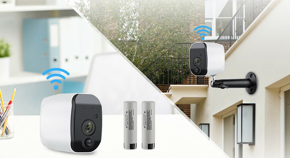 telecamera IP wireless di sicurezza