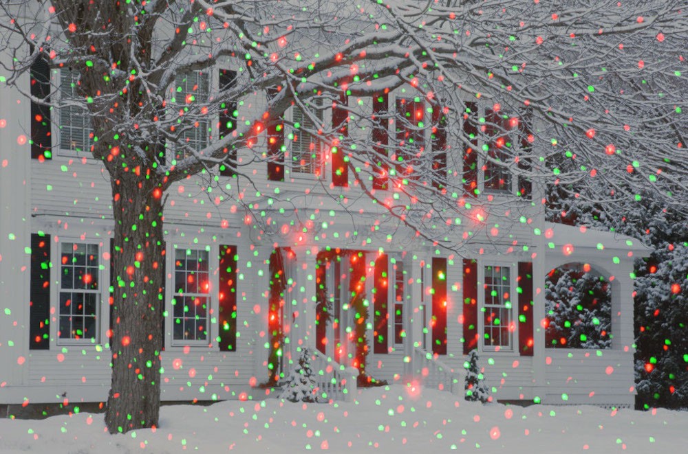 Proiettore laser decorativo natalizio a LED