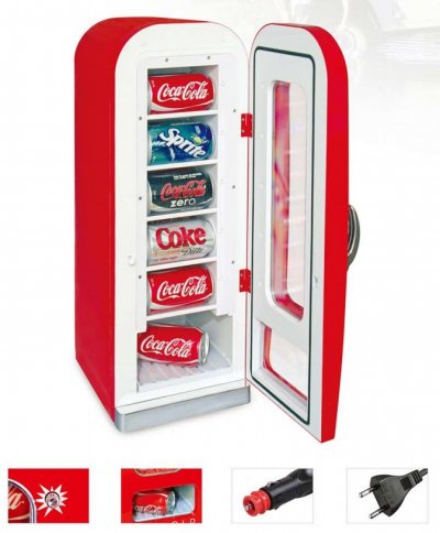 Distributore automatico in frigorifero